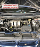 1998 - 2000 DODGE CARAVAN Engine Air Intake Hose 3.3L (6-201) Air Inlet Tube G
