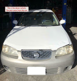 2000 - 2006 NISSAN SENTRA Front Door Glass Window Sedan Left Driver Side LH G