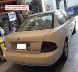 2000 - 2003 NISSAN SENTRA Rear Back Bumper Cover Paint Code QM1 Sedan G