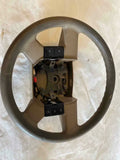 2004 - 2008 FORD PICKUP F150 Drivers Steering 4 Spoke Vinyl Pebble Wheel 5.4L G