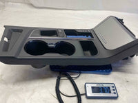 2017 HYUNDAI SONATA Front Center Console Shifter Cover w/ Cup Holder & Storage G