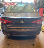 2015 - 2019 HYUNDAI SONATA Engine Coolant Pump 2.4L A/T Belt Driven Sedan G