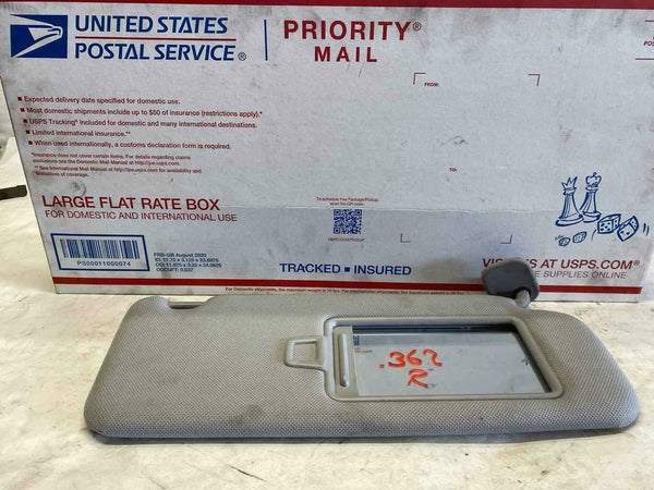 2016 - 2019 HYUNDAI SONATA Front Sun Visor With Mirror Right Passenger Side RH G