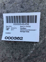 2017 HYUNDAI SONATA Trunk Decklid Hatch Paint Code N8 Sedan w/o Rear Camera G