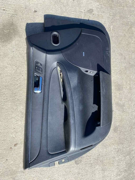 2009 - 2011 HYUNDAI GENESIS Front Door Trim Panel Left Driver Side LH Black G