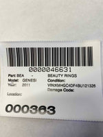 2011 HYUNDAI GENESIS Yaw Rate Sensor 4.6L (ID 95690-3M500) Sedan G