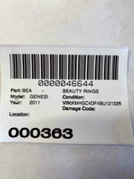 2011 HYUNDAI GENESIS Rear Back Door Sill Scuff Plate 85885-3M500 Left Side LH G