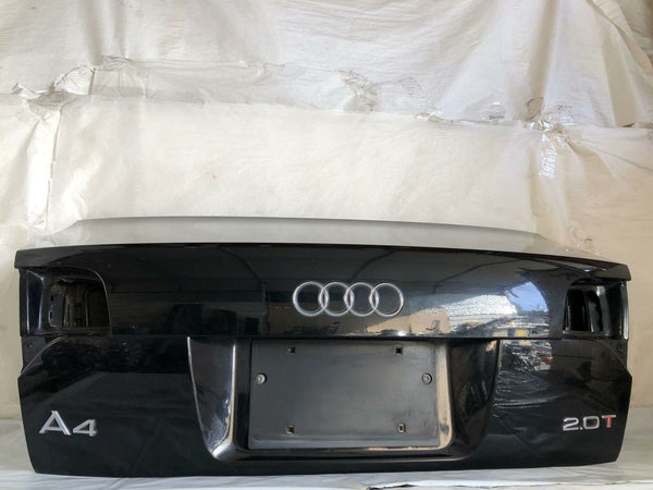 2005 - 2008 AUDI A4 Rear Back  Trunk Decklid Hatch Sedan Black 2.0L G