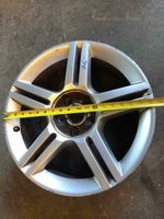 2005 - 2011 AUDI A4 17" Wheel Rim 17x7-1/2 Aluminum 10 Spoke 5 Lug No Center Cap
