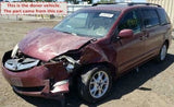 2006 TOYOTA SIENNA Traction Off Switch Control Interior Van G