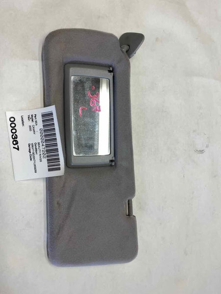 2000 - 2001 TOYOTA CAMRY Front Sun Visor W/ Mirror w/o Illumination Left Side LH