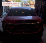 MAZDA 6 2016 Intercooler Coolant Line Crossover Pipe Water Coolant Hose M