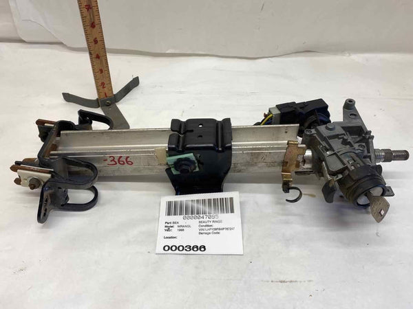 1997 - 2001 JEEP WRANGLER Steering Column Floor Shift Tilt Wheel Manual Trans. G