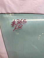 2006 - 2012 FORD FUSION Sedan Front Door Glass Window Right Passenger Side RH T