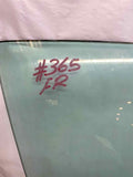 2006 - 2012 FORD FUSION Sedan Front Door Glass Window Right Passenger Side RH T
