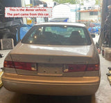 2000 TOYOTA CAMRY Drivers Steering Column Upper & Lower Housing Trim Cover G