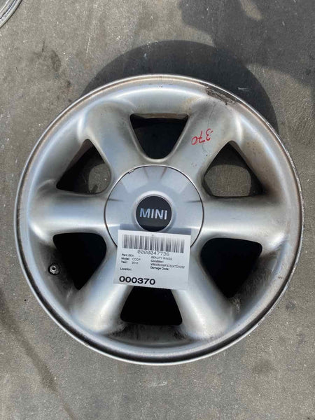 2007 - 2014 MINI COOPER 15" Wheel Rim 15x5-1/2 Alloy 6 spoke Silver G