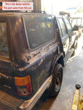 1991 TOYOTA 4RUNNER 91 Rear Left Diver Side Inside Interior Door Handle LH T