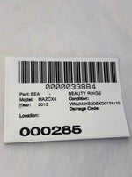2013 - 2016 MAZDA CX5 Quarter Glass Window Rear Left Driver Side Green Tinted LH