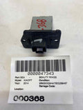 2014 KIA OPTIMA AC Heater Blower Motor Resistor 2.4L A/T G