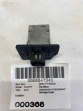 2014 KIA OPTIMA AC Heater Blower Motor Resistor 2.4L A/T G