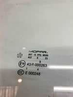 2005 - 2008 DODGE MAGNUM Front Door Glass Window Right Passenger Side RH G