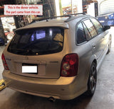 2002 - 2003 MAZDA PROTEGE Liftgate Tailgate Assembly Paint Code 22V Hatchback G