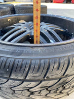 2006 DODGE CHARGER Wheel and Tire Set Lionhart 4 Pieces 265/35ZR22 M