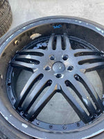 2006 DODGE CHARGER Wheel and Tire Set Lionhart 4 Pieces 265/35ZR22 M
