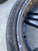 2006 DODGE CHARGER Wheel and Tire Set Lionhart 4 Pieces 265/35ZR22 M