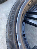 2006 DODGE CHARGER Wheel and Tire Set Lionhart 4 Pieces 265/35ZR22 M