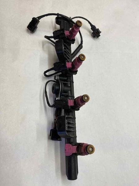2011 HYUNDAI ACCENT Fuel Gas Injection Rail With Injectors 1.6L A/T Sedan G