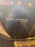 2008-2011 HYUNDAI ACCENT Rear Inner Door Trim Panel Left Driver Side LH Sedan T