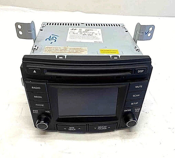 2014 2015 HYUNDAI SONATA Audio Player Equip AM-FM-stereo-CD-MP3 P/N 961803Q800 M