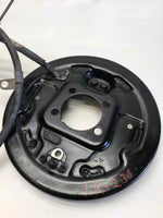2014 TOYOTA PRIUS Dust Splash Shield Rear Brake Back Plate Assy Left Side LH M