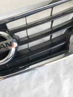 2015 - 2019 NISSAN VERSA Sedan Front Upper Grille Grill with Chrome M