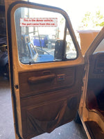 1987 FORD VAN E150 Rear Fuel Filler Cap and Door Gas Tank Cover G