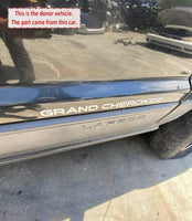 2003 - 2004 JEEP GRAND CHEROKEE Rear Left Door Impact Moulding Impact 4.0L T