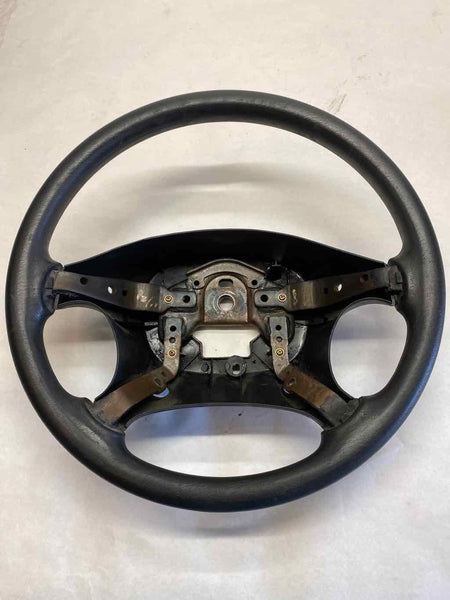 1998 - 2002 KIA SPORTAGE Driver Steering Without Cruise Control Wheel Black T