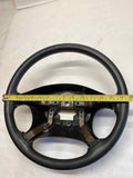 1998 - 2002 KIA SPORTAGE Driver Steering Without Cruise Control Wheel Black T