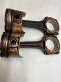 2001 KIA SPORTAGE 2 Pieces Engine Piston w/ Connecting Rod Assembly 2.0L 4 Cyl.