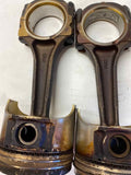 2001 KIA SPORTAGE 2 Pieces Engine Piston w/ Connecting Rod Assembly 2.0L 4 Cyl.