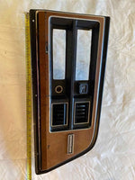 1980 - 1991 FORD VAN E150 5.0L Dashboard Dash Panel Woodgrain Bezel With Vents M
