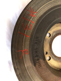 2019 MITSUBISHI OUTLANDER 2.4L Wagon Rear Disc Brake Plate Rotor 4615A125 T