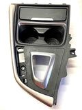 2014 BMW 328 SERIES Front Center Console Dual Cup Holder Trim Bezel w/ Ash Tray