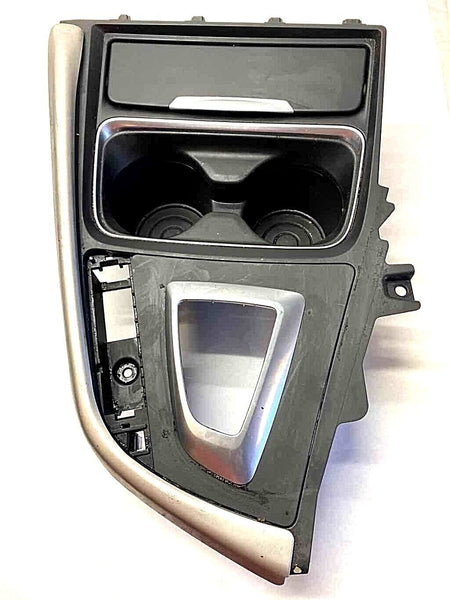 2014 BMW 328 SERIES Front Center Console Dual Cup Holder Trim Bezel w/ Ash Tray
