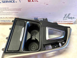 2014 BMW 328 SERIES Front Center Console Dual Cup Holder Trim Bezel w/ Ash Tray