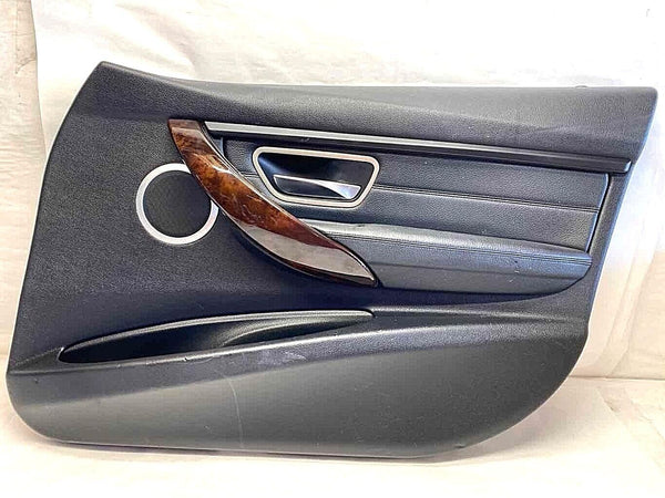 2013-2018 BMW 328 SERIES Sedan Front Inner Door Trim Panel Right Passenger Side
