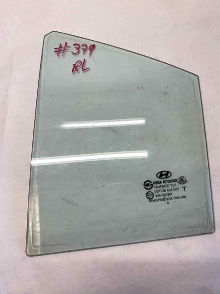 2006 - 2011 HYUNDAI ACCENT Rear Back Vent Glass Window Left Driver Side LH G