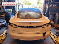 2014 TESLA S Rear Back Door Glass Window 4 Door Hatchback Left Driver Side LH G